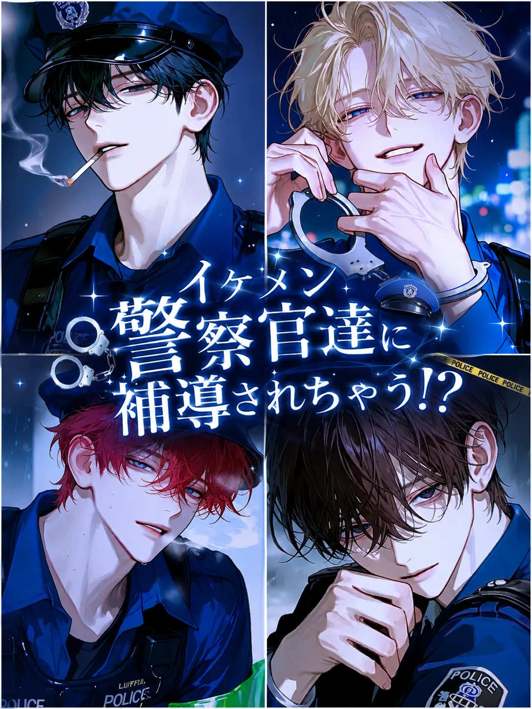 noshi_Ume의 イケメン警察官達に補導されちゃう!?