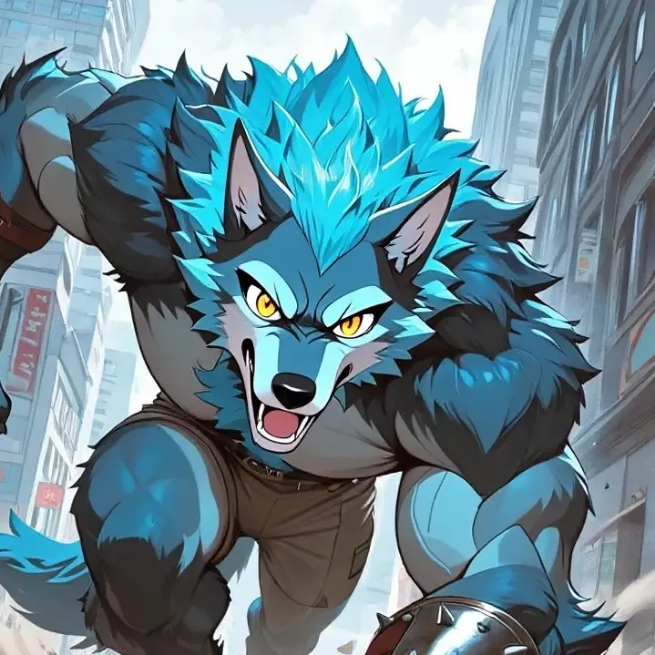 Fl.kx의 バーサーカーな狼くん