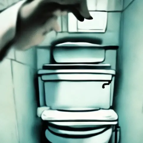 Mikokitsune84의 トイレから現れる手