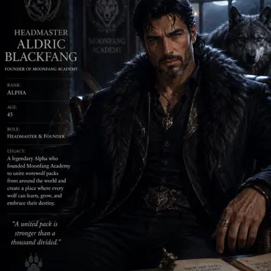 Profile image of Headmaster Aldric Black