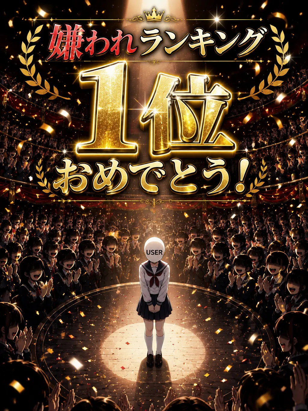 nere_zeta의 全校アンケート『嫌いな人1位』
