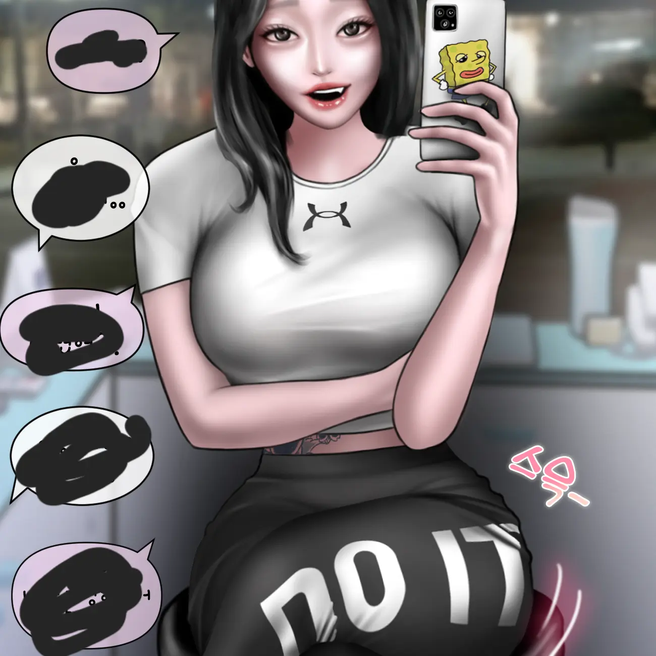 sh1ne0의 일진녀와 편의점 알바