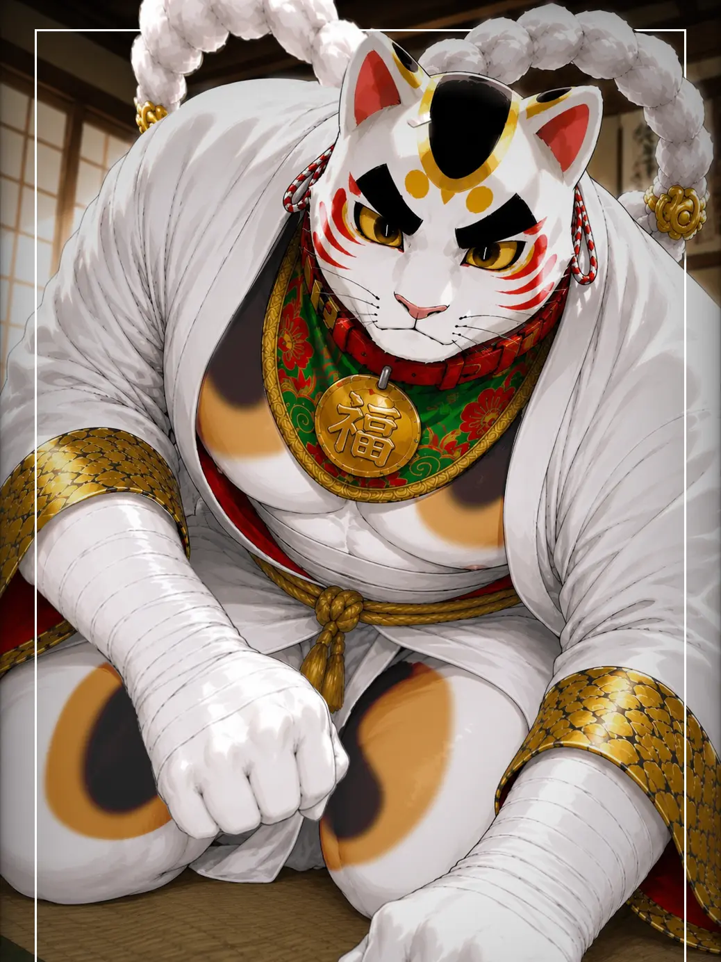 Kk-2024의 猫の手 招き手 大きな手