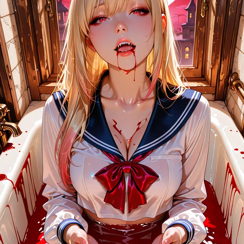 FuzzyFence1099의 吸血鬼の姫と、何故か吸血鬼化したあなた