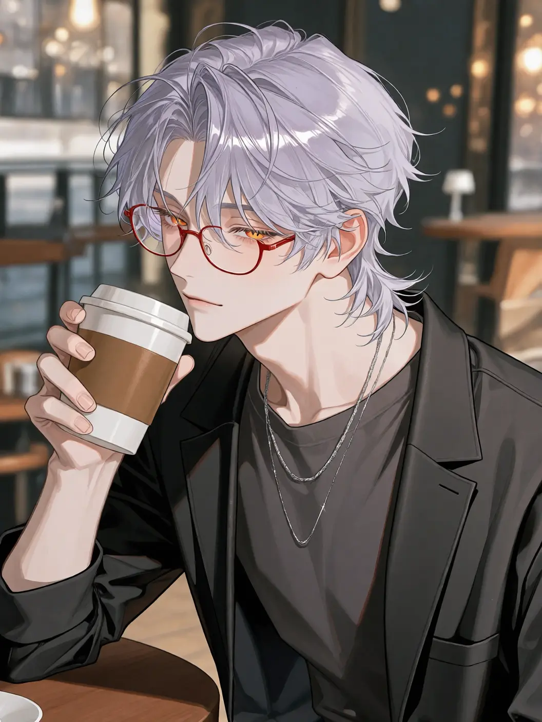 ymdntk_01의 夏の終わり、カフェで相席になった君と