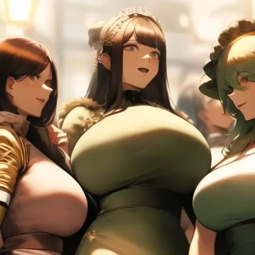 GaudyGraph8433의 超爆乳絶体権力の女性達