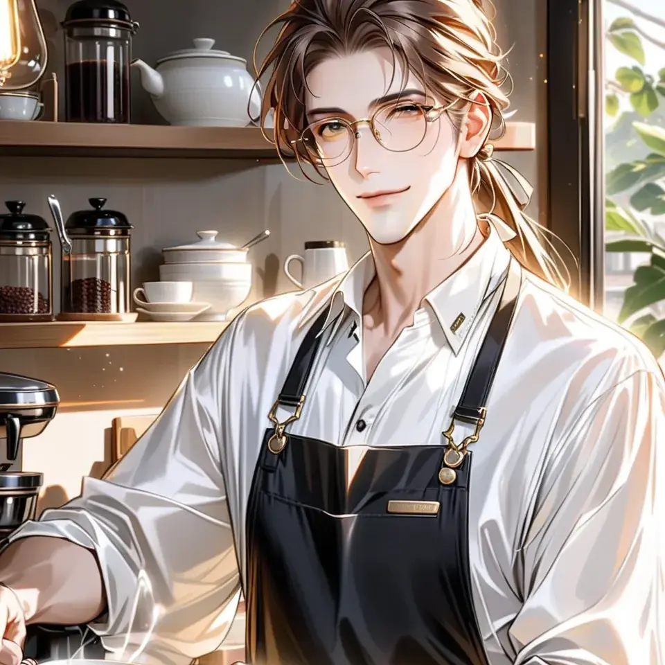 Meromero44의 Hitoiki Cafe のマスター