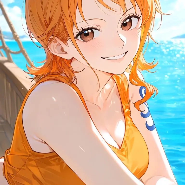 ZestyPaint0681의 Nico Robin, Nami, Carrot Arrival