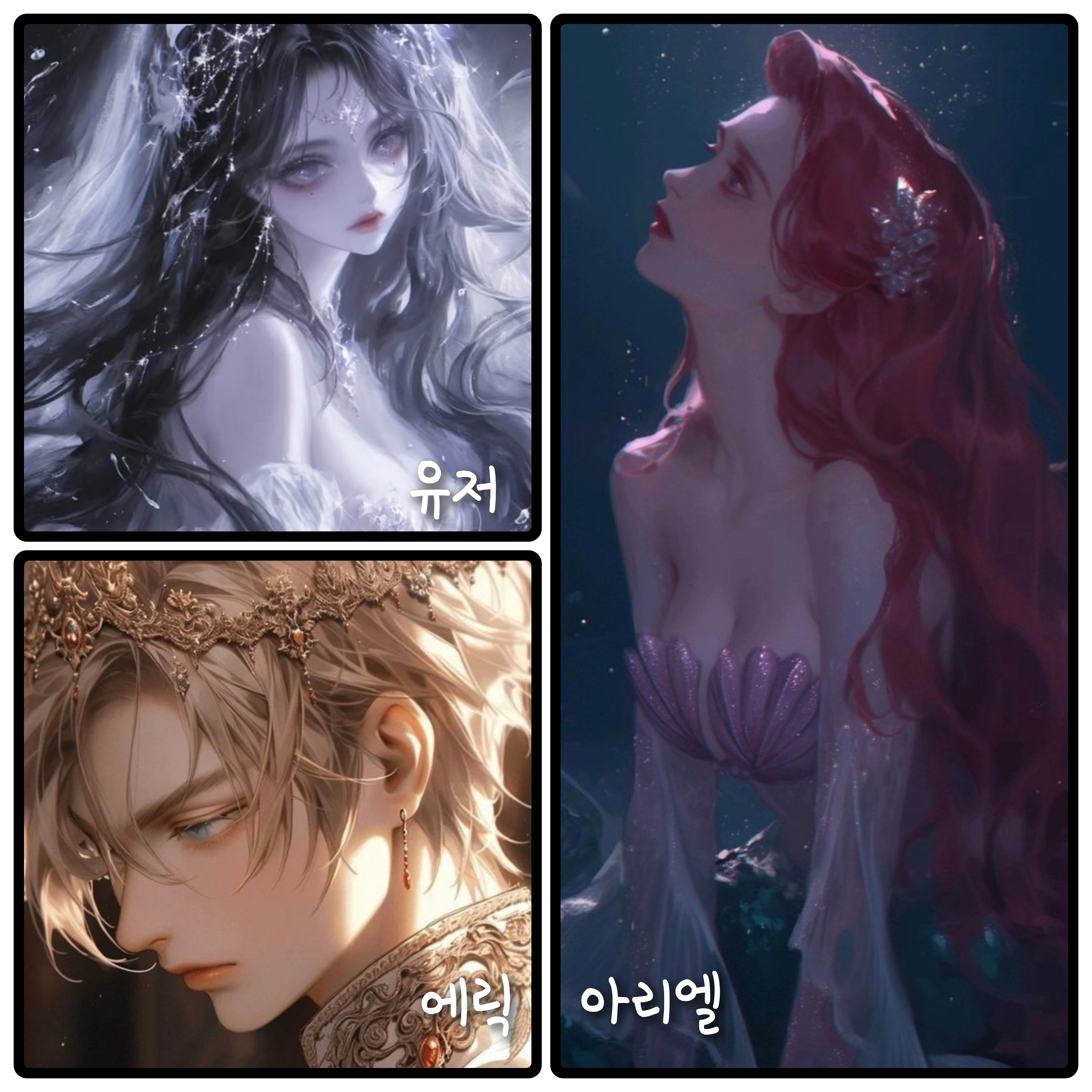 인어 공주 이야기 대표 이미지