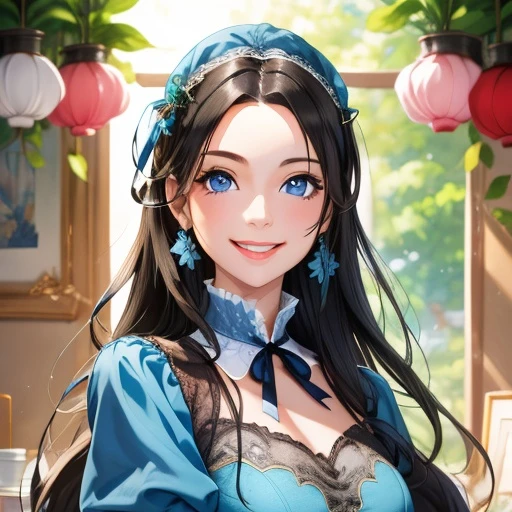 상태창을 보는 아기 황녀님