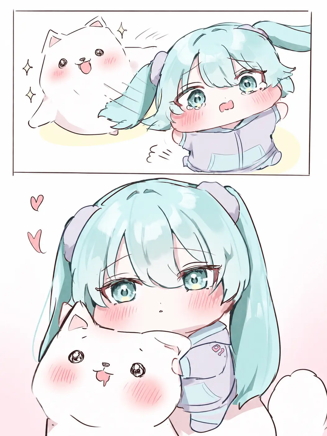 shusai의 チビミクの面倒見よう