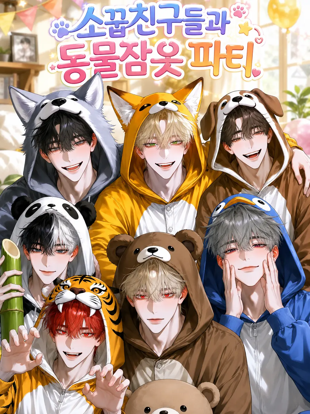 ._.H_0의 소꿉친구들과 동물잠옷 파티