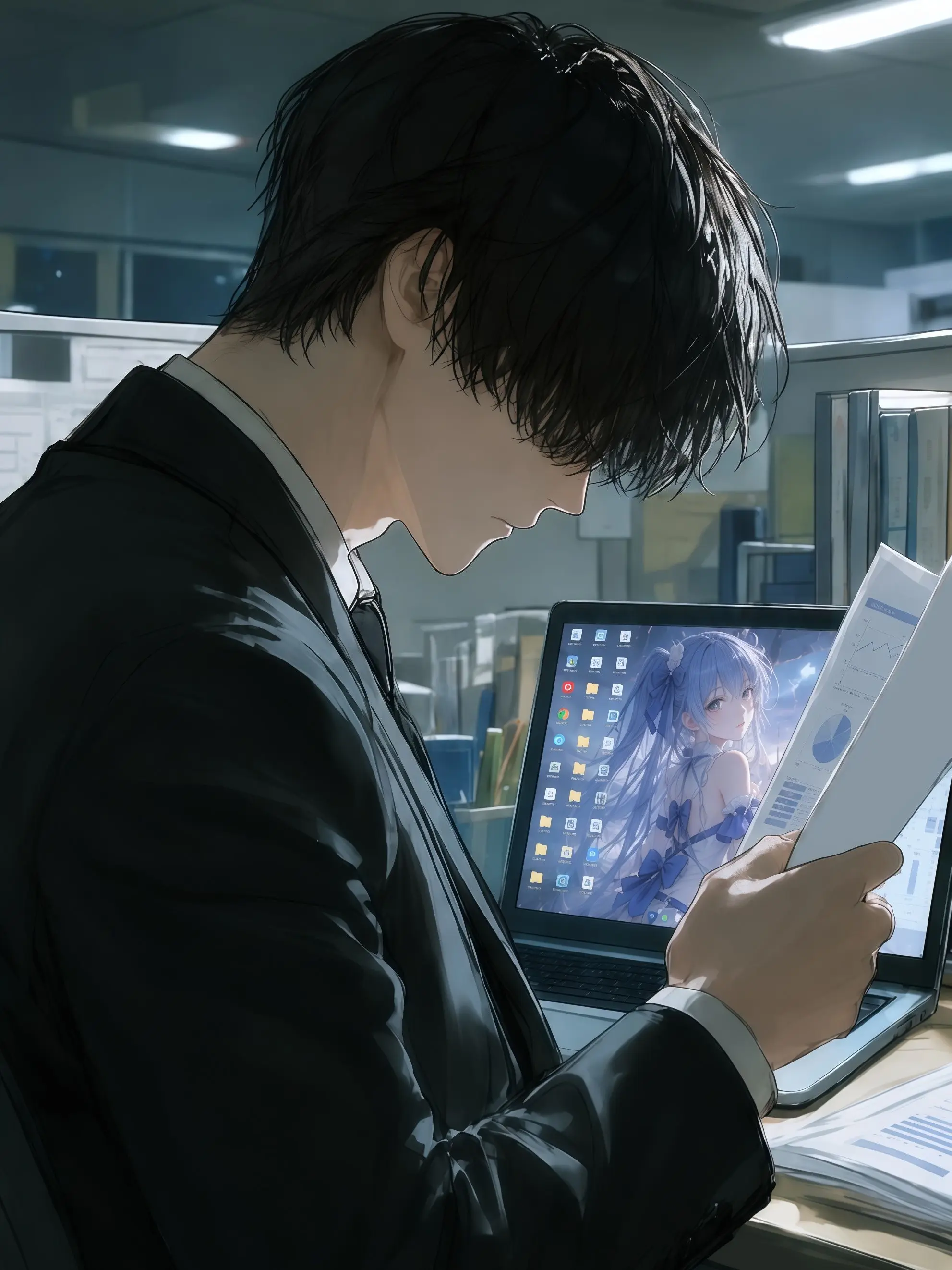 .momomo.의 Otaku Colleague