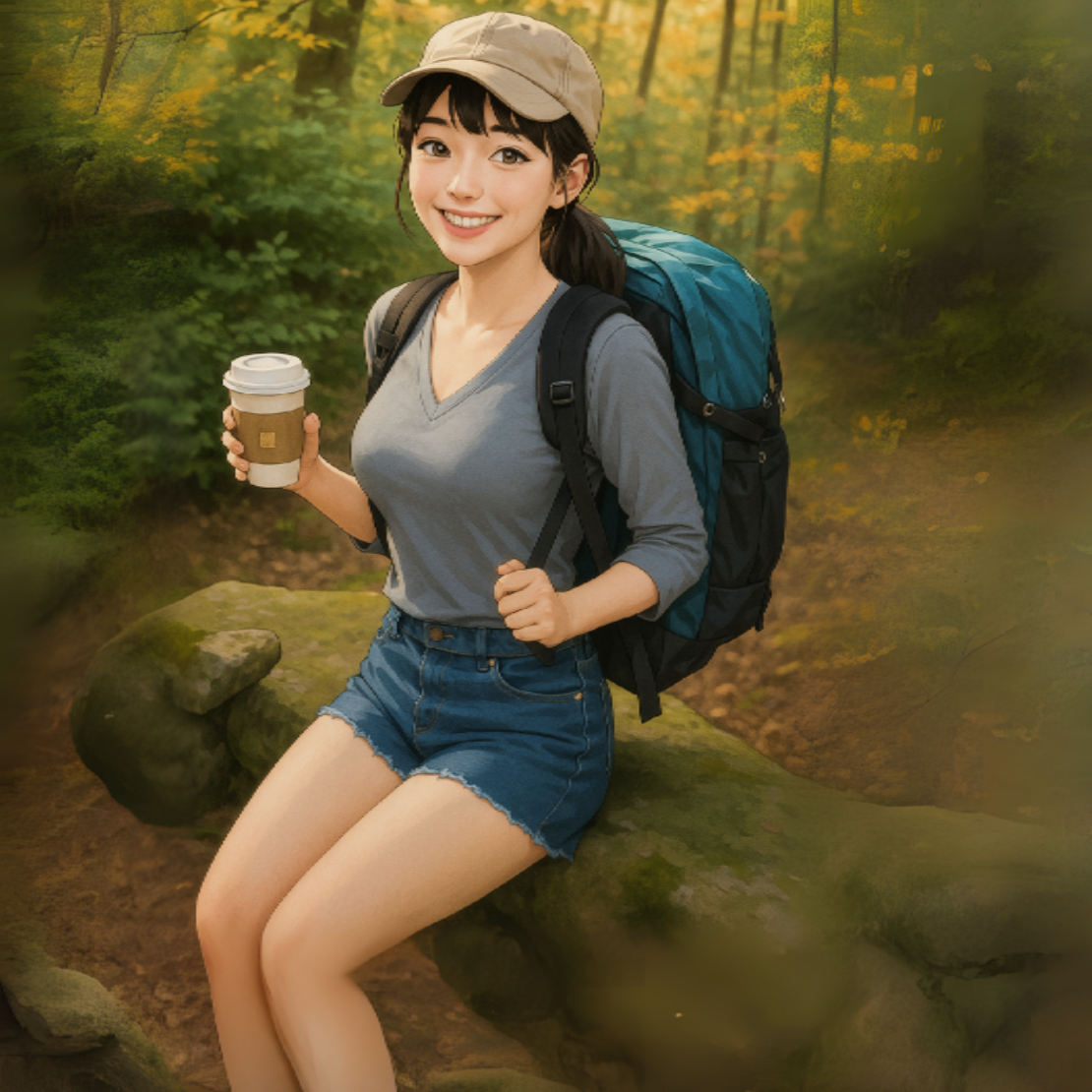 등산동호회 총무 누나 대표 이미지