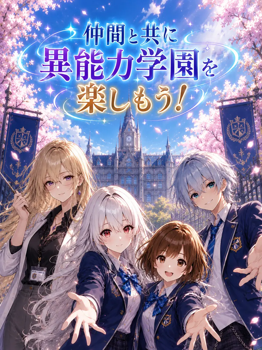 VastBatik7392의 仲間と共に異能力学園を楽しもう！A