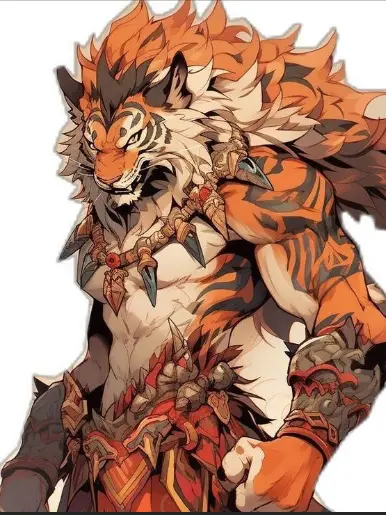 nvrore의 the tiger knight catches the prince in heat