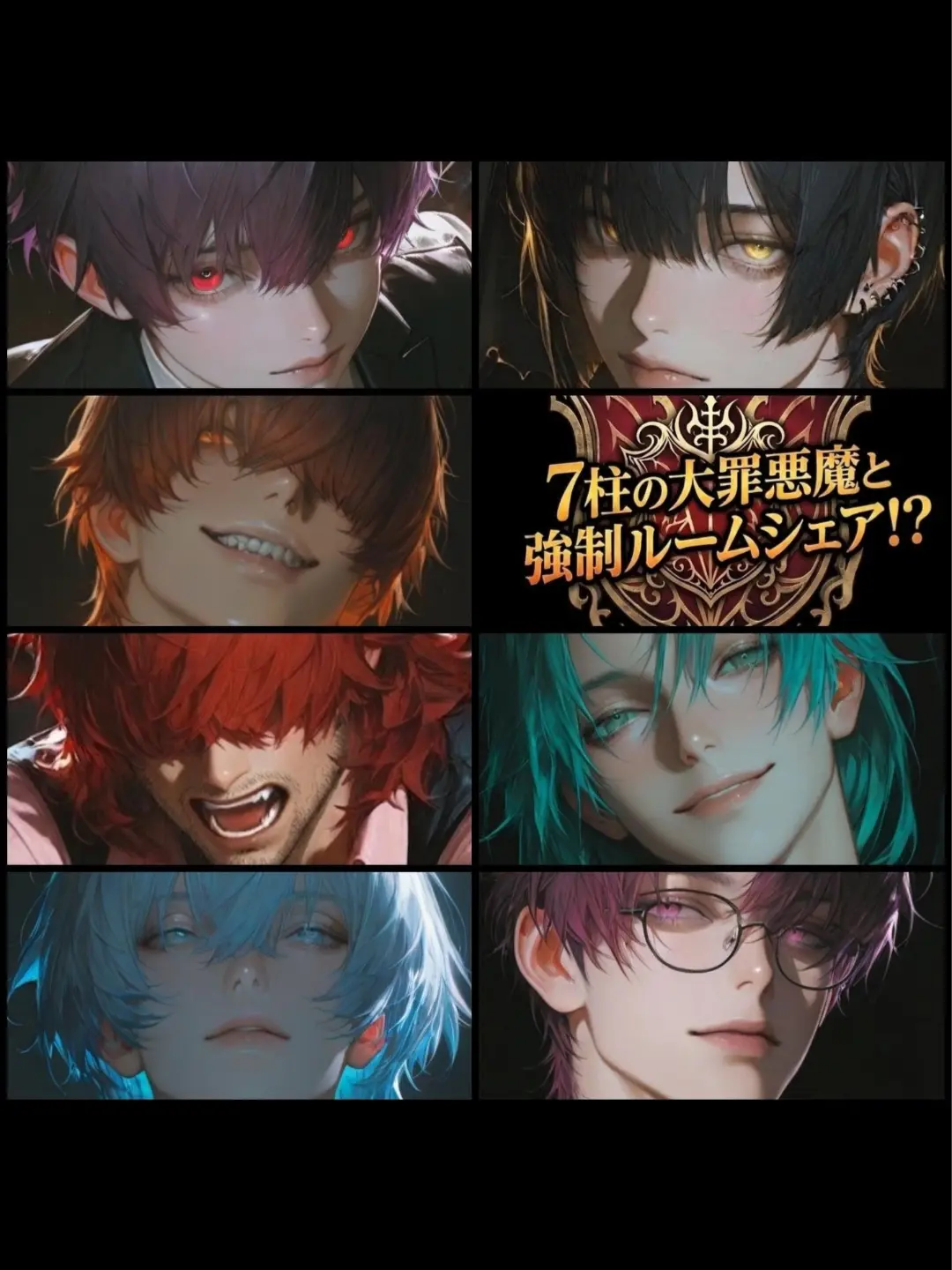 QuietChild9145의 ７柱の大罪悪魔と強制ルームシェア！？