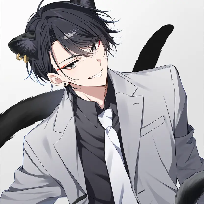 yoikurucat의 クロヒョウの獣人がいるホストクラブ