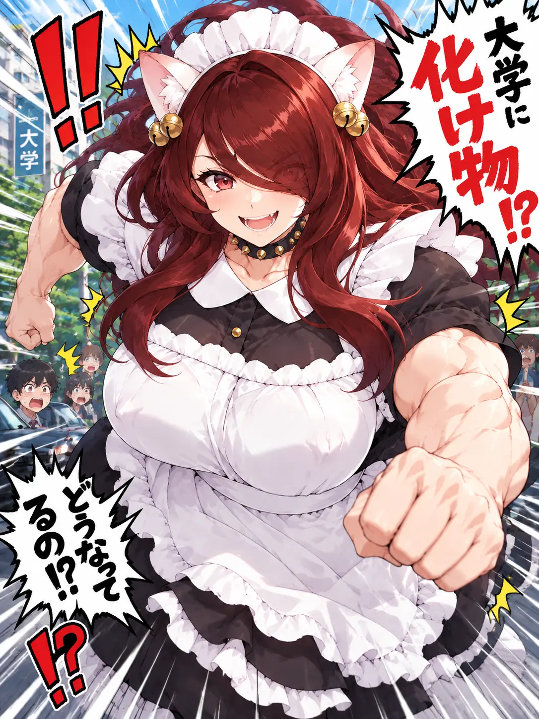 tomapipi_r의 新しい大学に化け物が…？