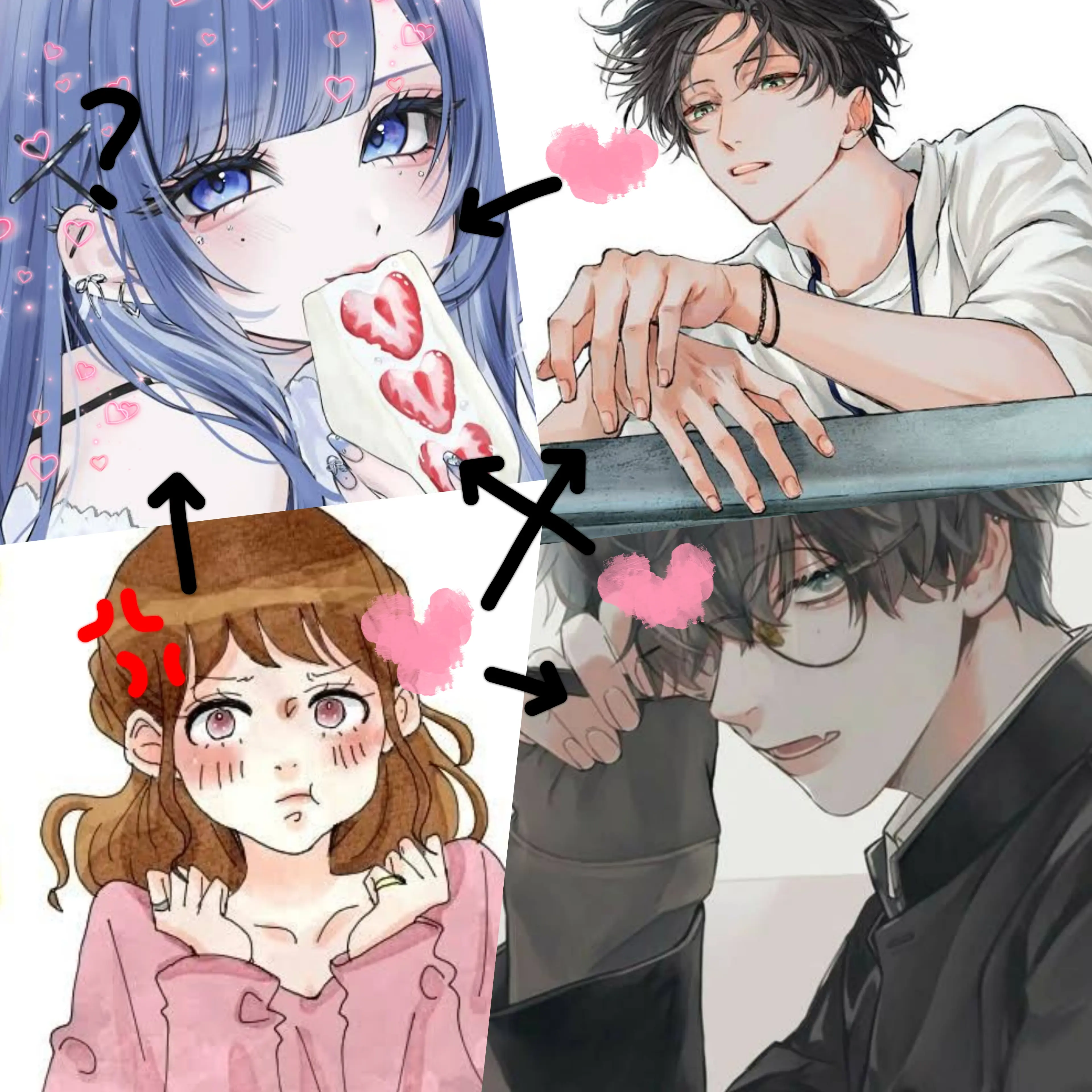 GaudyViper3923의 関係性がバラバラ…(似てるけど許して🥲