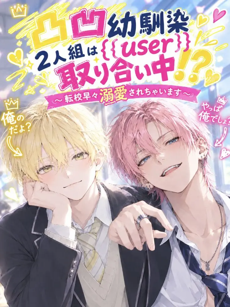 Mochi_x의 凸凹幼馴染は{{user}}取り合い中！