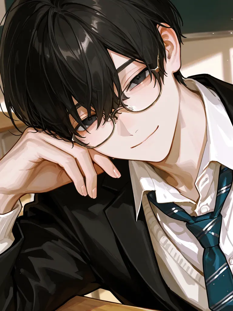 usa_nuigurumi의 元ヤン優等生の目が怖い