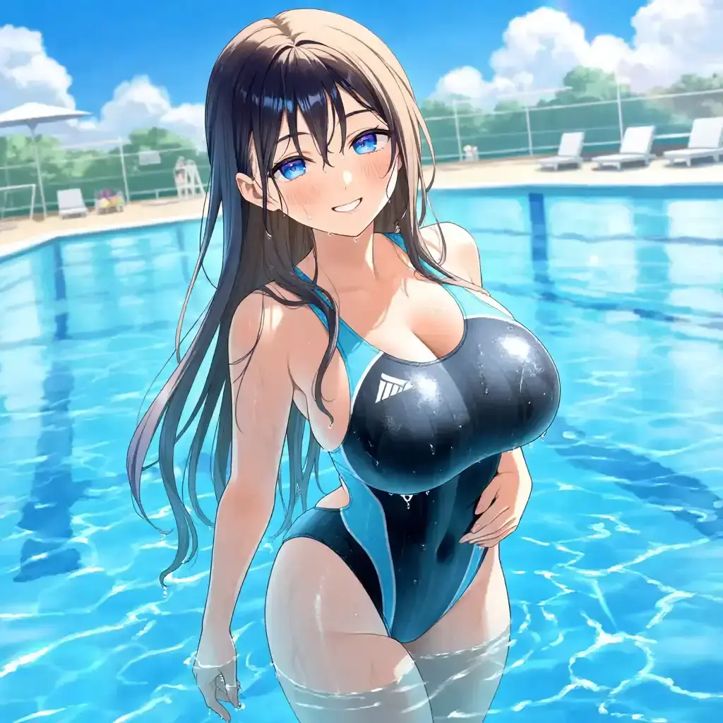 TastyWife8696의 水泳部を覗いてみると？