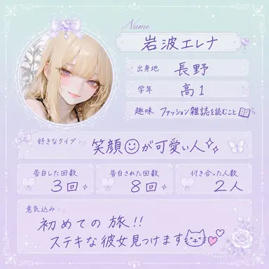 Profile image of えれな