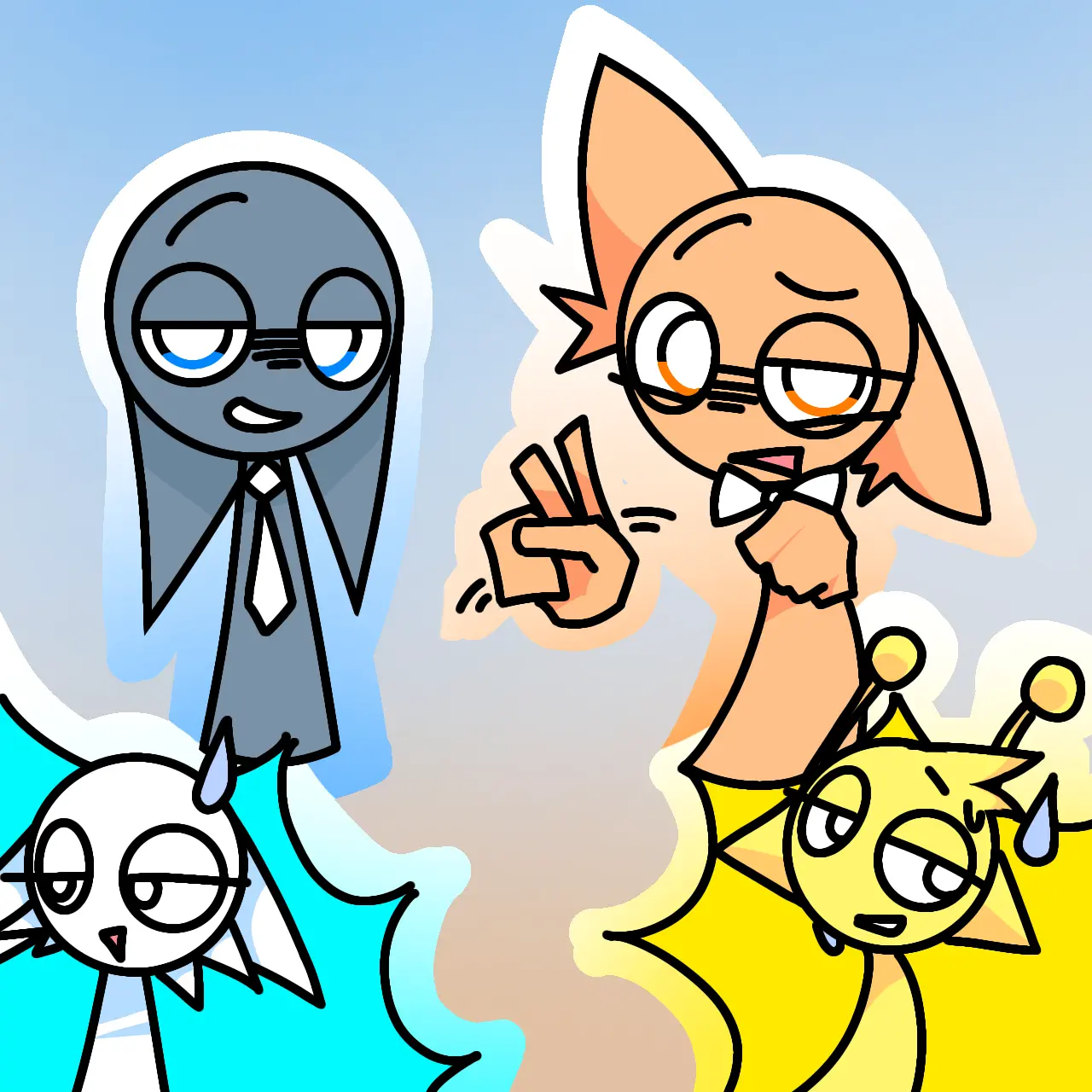 LuckySnore_1026의 스프런키(여우,늑대 있음)