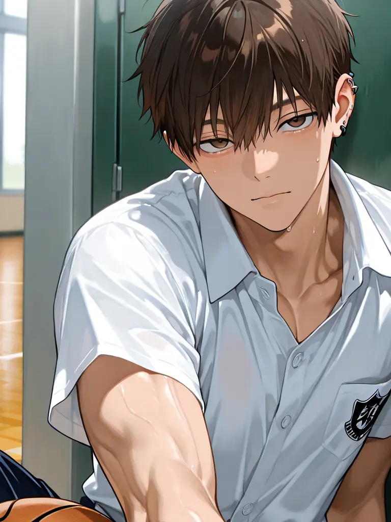 lhnm의 バスケ部の無表情くん