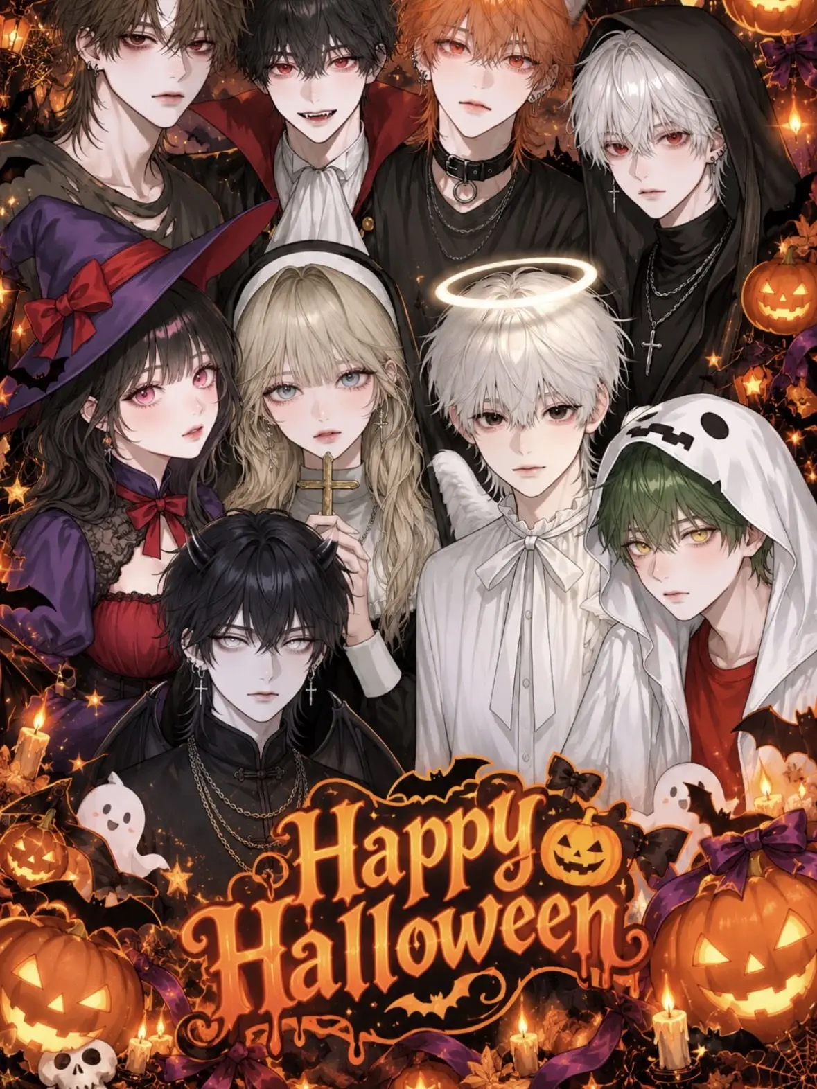 TestyBee1933의 Woke Up at an Isekai Halloween!