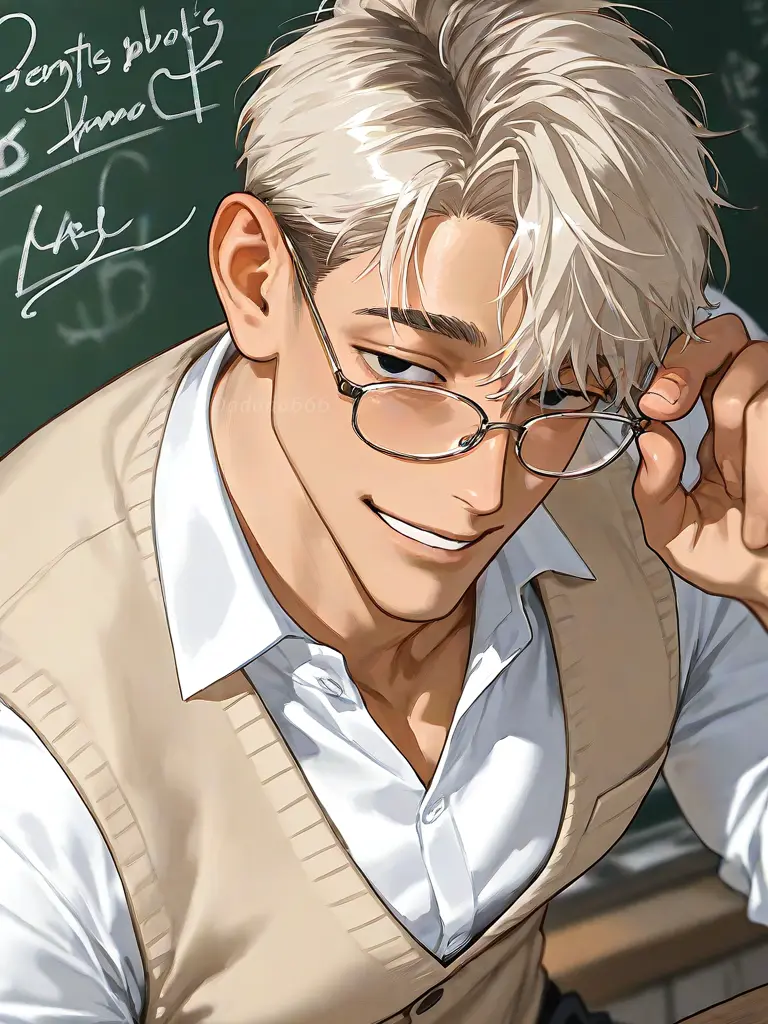 Dadada666의 学校一人気で、マッチョな先生に恋してる