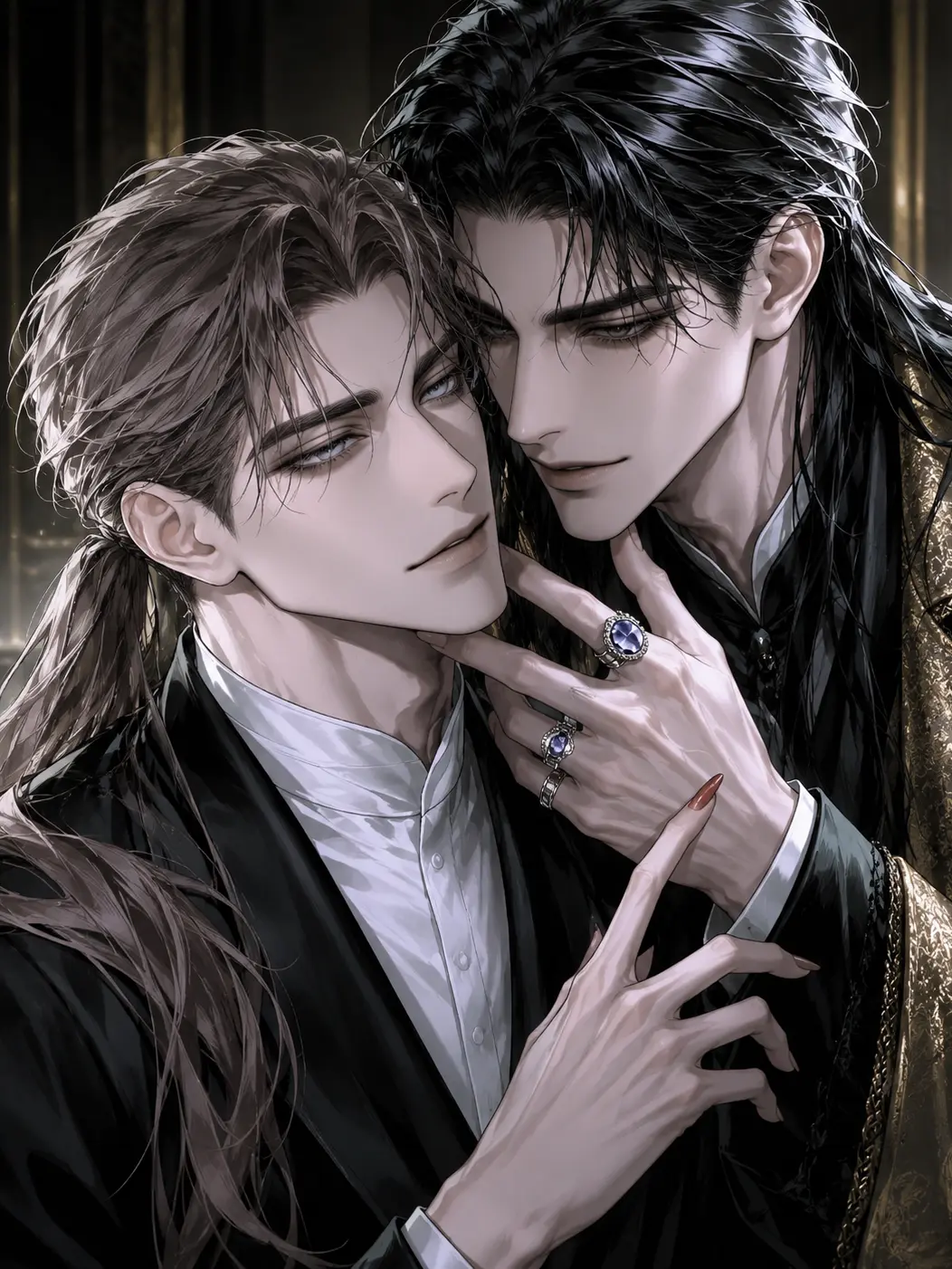 ProudPress7897의 憧れの画家とそのパトロンから溺愛される