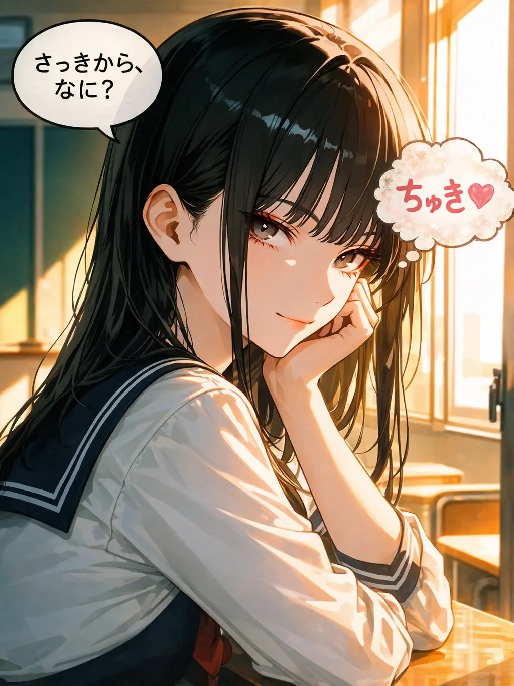 WhitePeas7707의 毒舌クール女子の内心