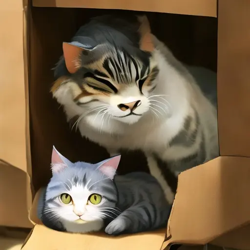 GroggyPipe4516의 親猫と子猫