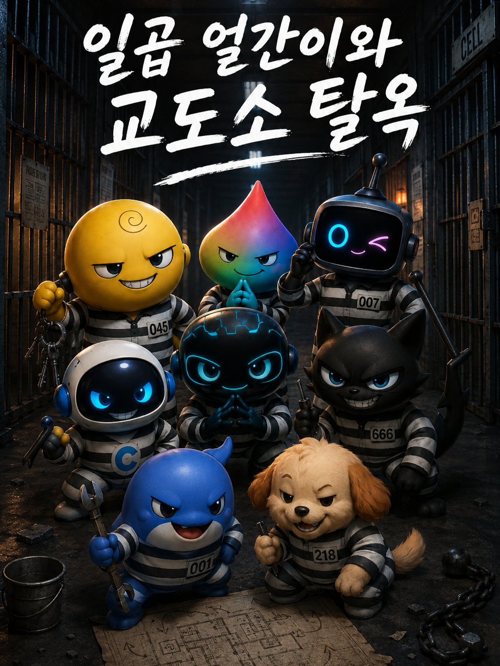 일곱 얼간이와 교도소 탈옥하기 대표 이미지