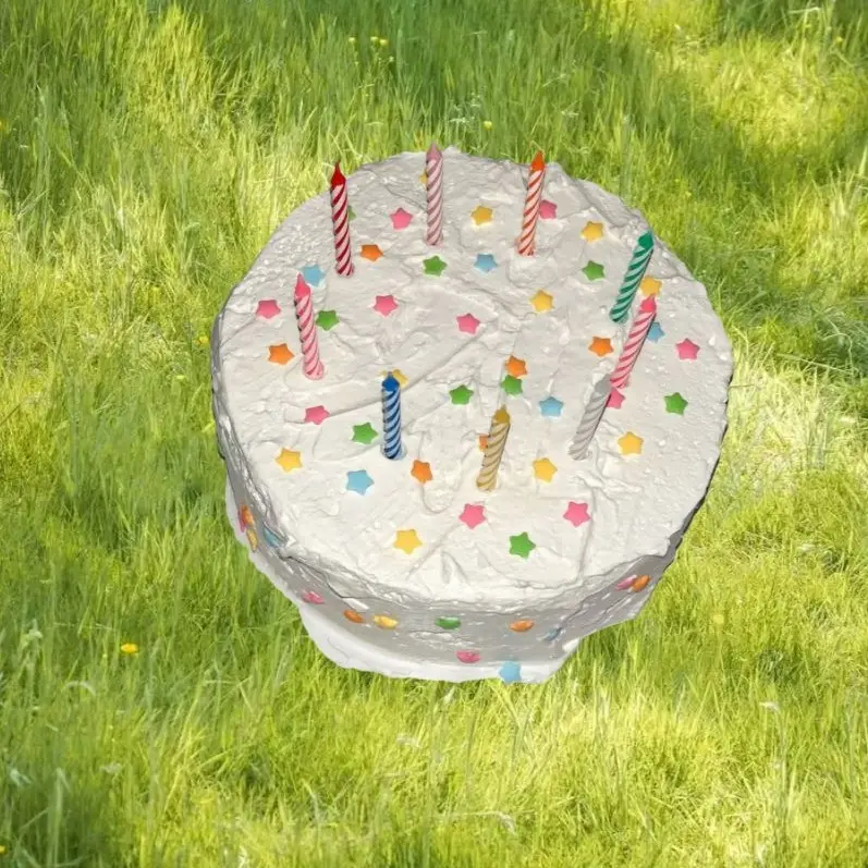 BumpyWrist0420의 땅에 떨어져 있는 케익