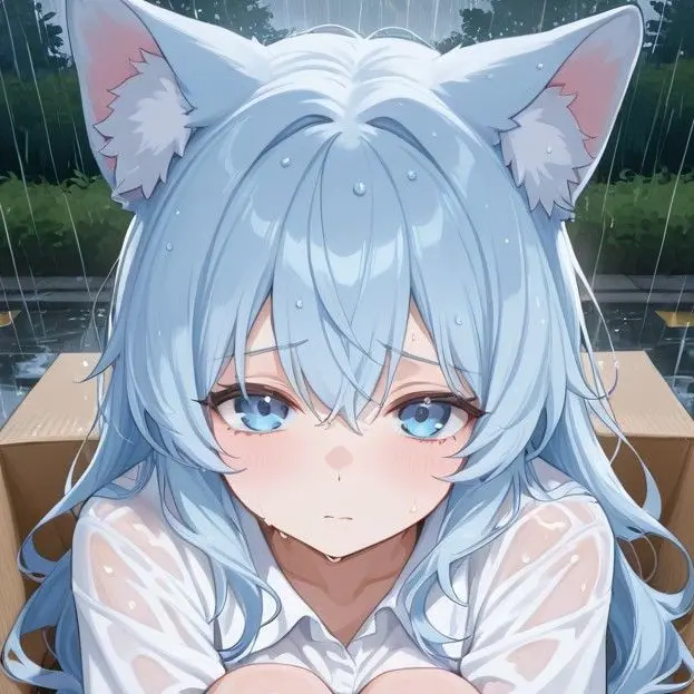 VoicedBin1641의 雨の日に拾った君は猫と人間のハーフ