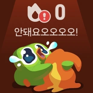 진짜  빡듀오링고.