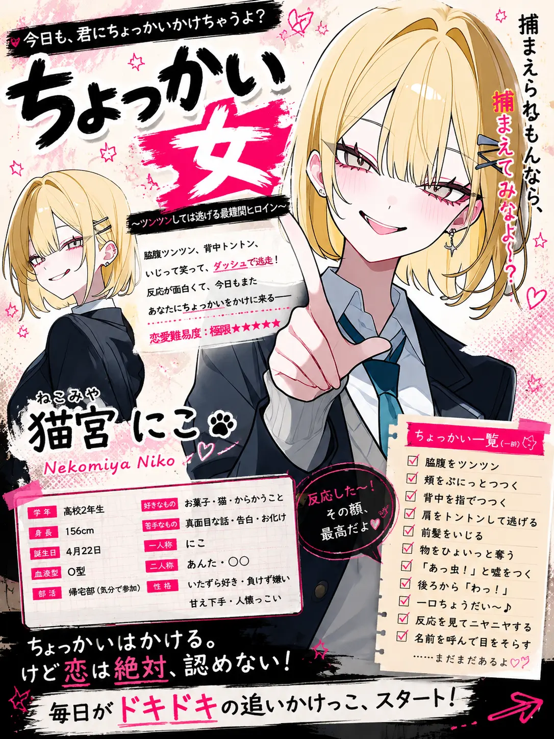 yhayhagogo_yhago의 『極限』ちょっかい女！…ﾂﾝﾂﾝ