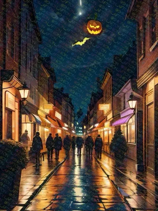 Shion_Afton의 ハロウィンな街