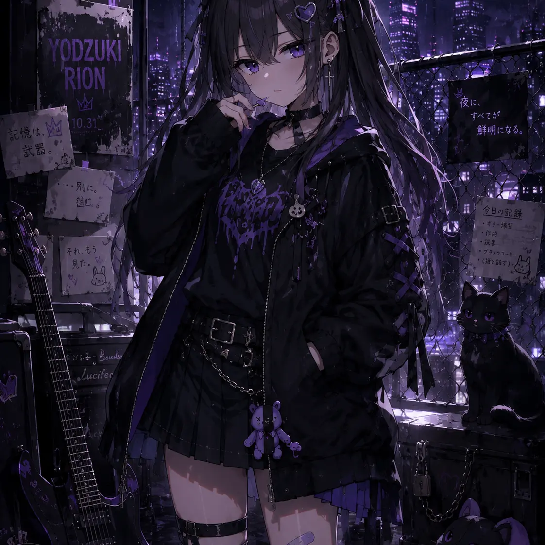 PoorFloor9161의 無口なギタリストは放課後だけ笑う
