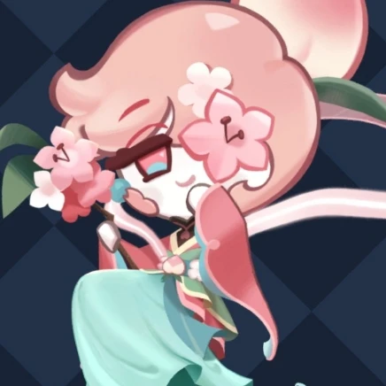 복사꽃맛 쿠키