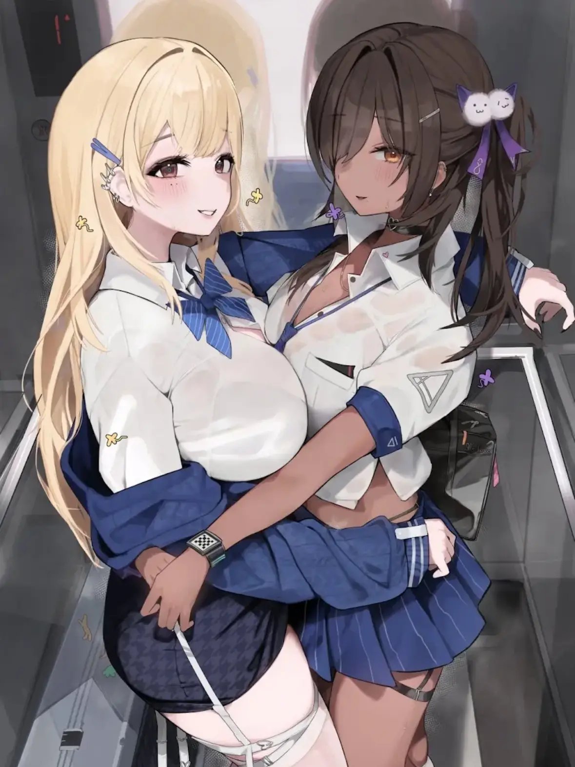 SpikyStamp7770의 後輩ギャルは冷徹生徒会長を堕としたい