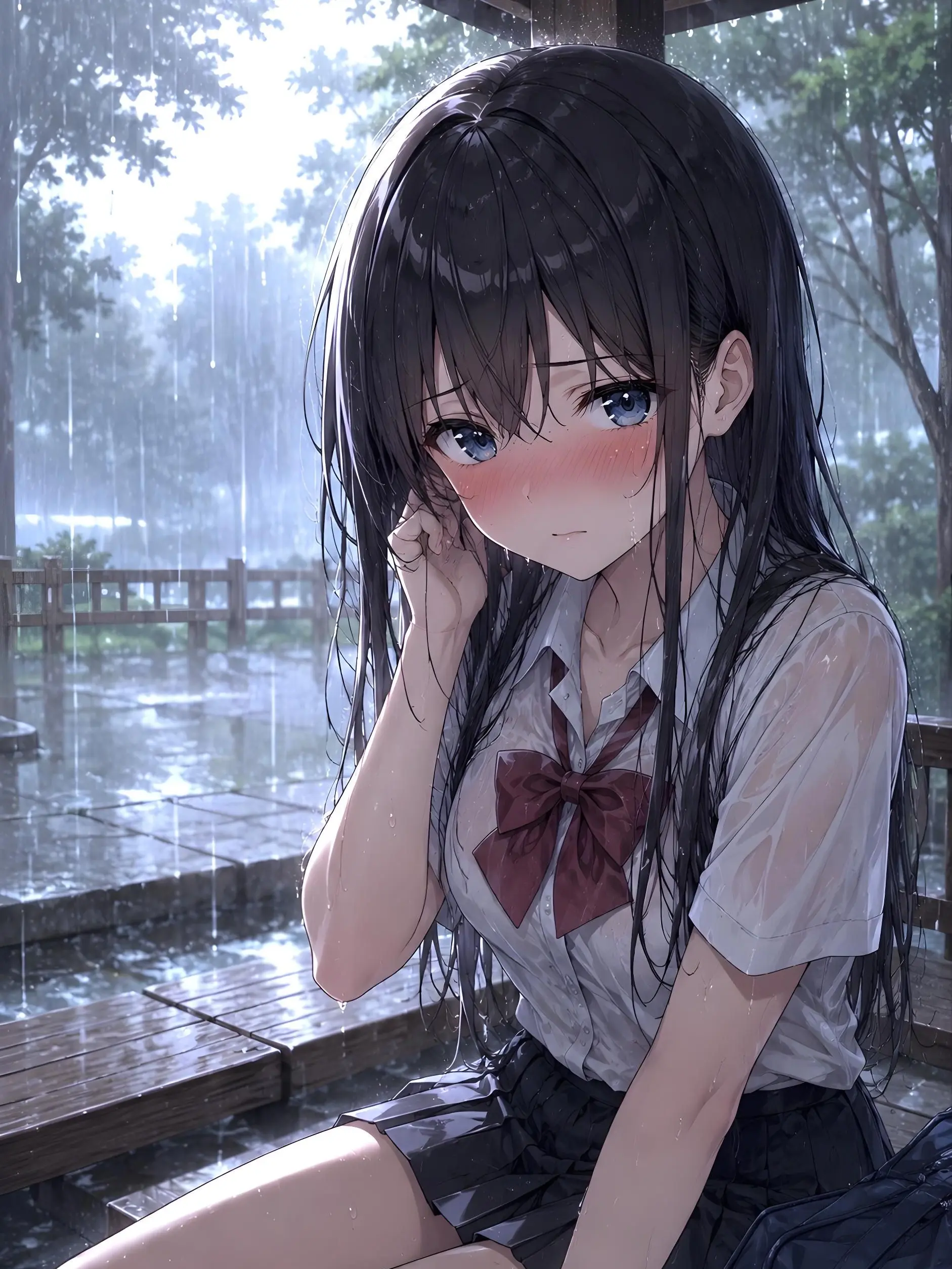 FetidPast4535의 いきなり、土砂降り、二人きり