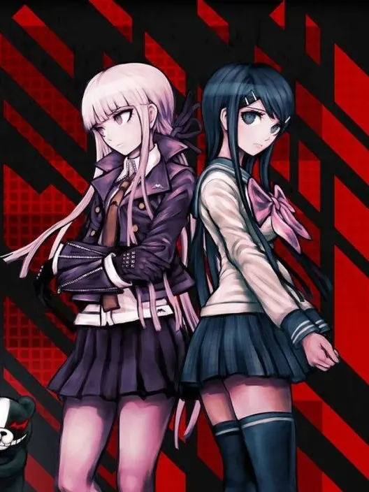 Danganronpa_Nontexture의 키리기리 쿄코•마이조노 사야카