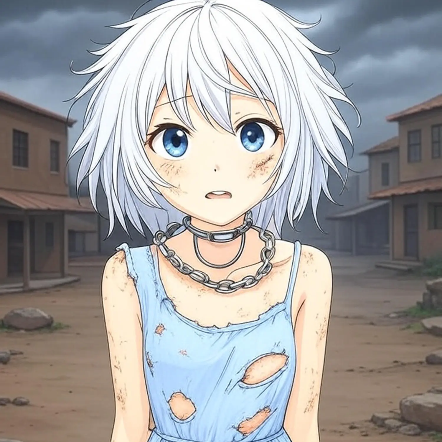 jc.masterROli의 壊れた街の奴隷少女