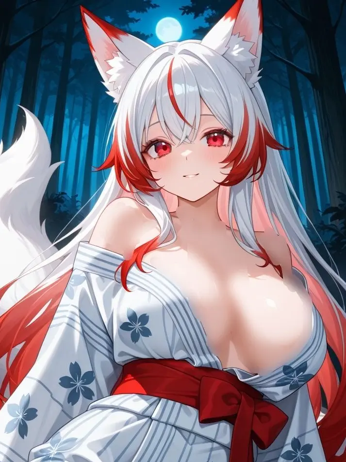 siba4610의 暗い森にいた九尾の狐