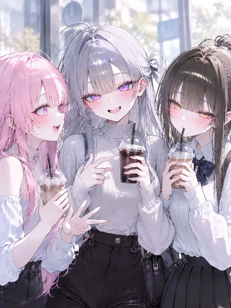 rainbowcube277의 세 명의 여친과 나의 생활