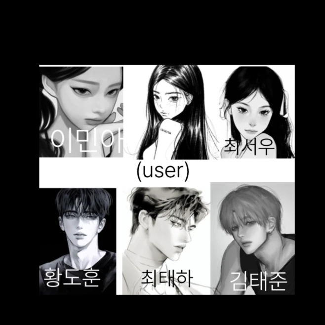 일찐 남녀 무리
